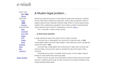 Desktop Screenshot of e-nisab.com