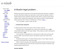 Tablet Screenshot of e-nisab.com